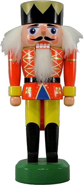 HoDreWa Legler Nußknacker König, 20 cm