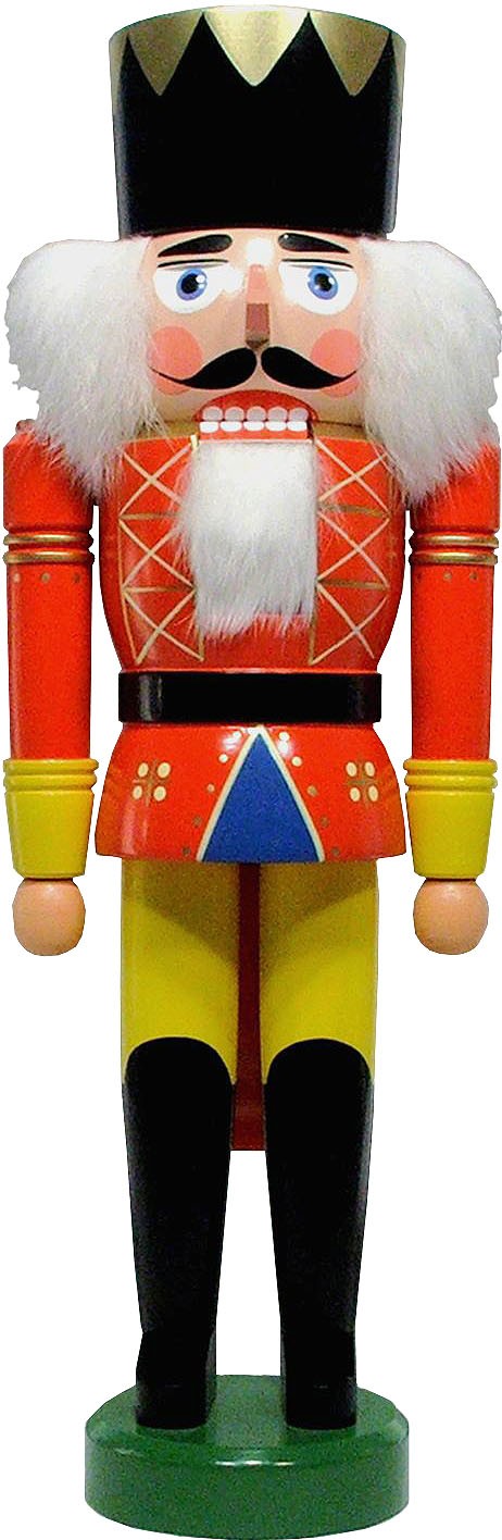 HoDreWa Legler Nußknacker König, 40 cm