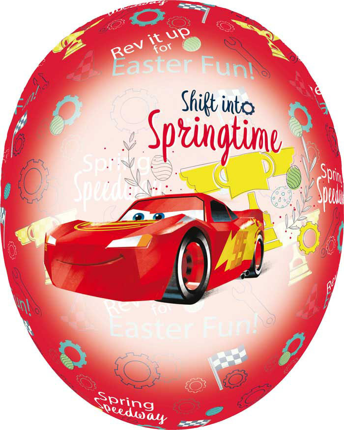 Nestler Osterei Disney - Cars Springtime, 15 cm