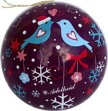 Weihnachtskugeln Winterzauber, 10 cm