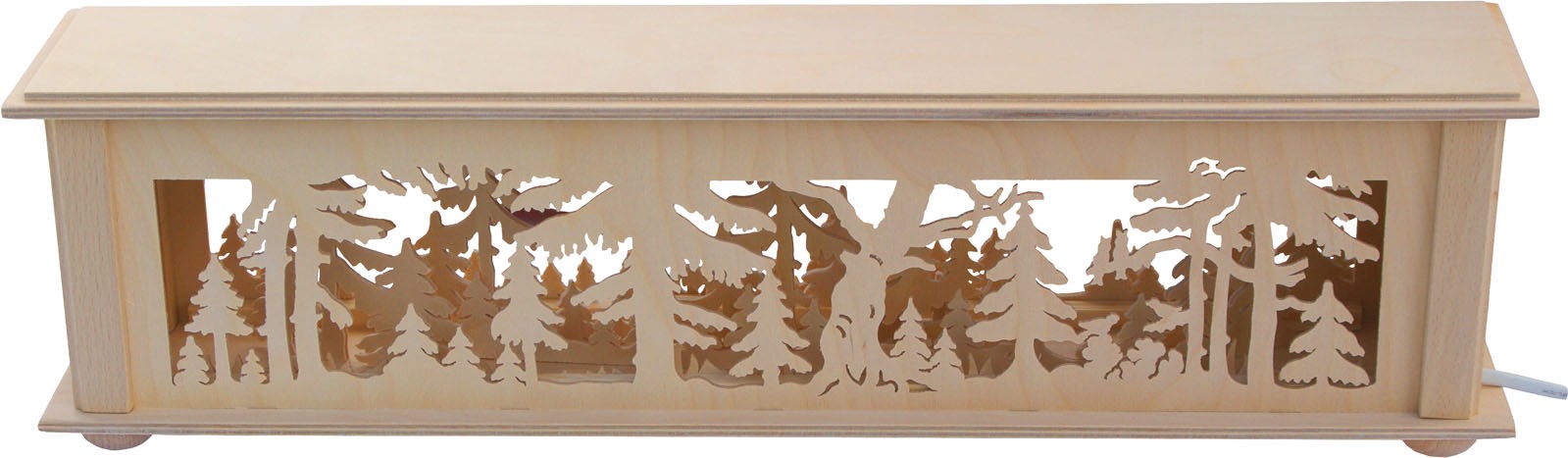 RATAGS Holzdesign Raumleuchte viel Wald, klein