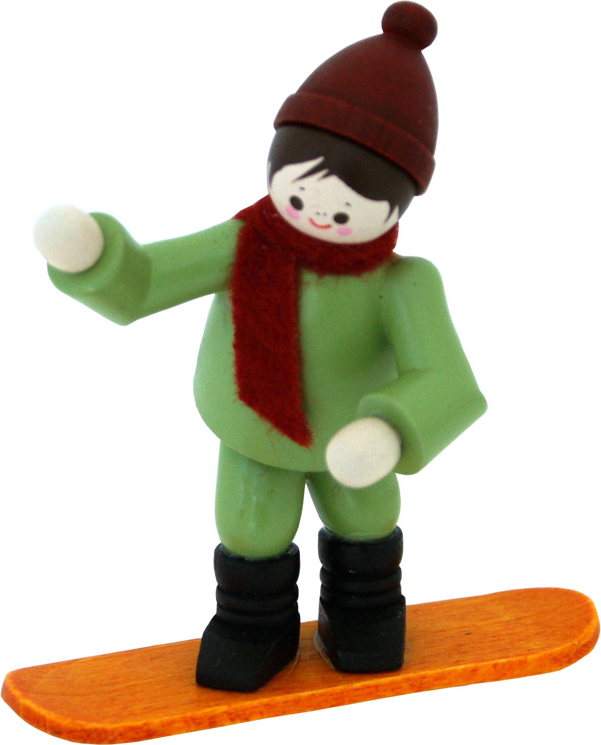 Romy Thiel Snowboarder, bunt