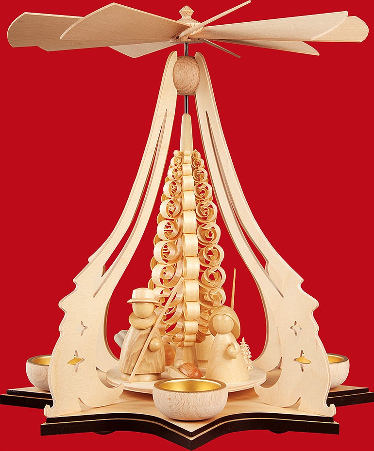 Taulin Teelichtpyramide Heilige Familie, modern