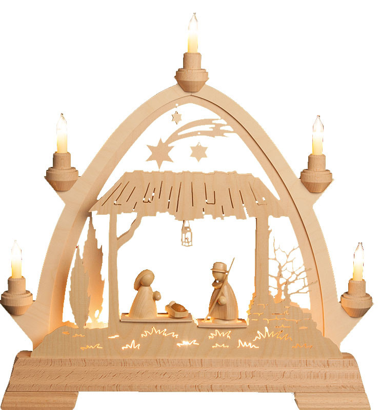 Taulin Gotischer Bogen Stall Heilige Familie - modern