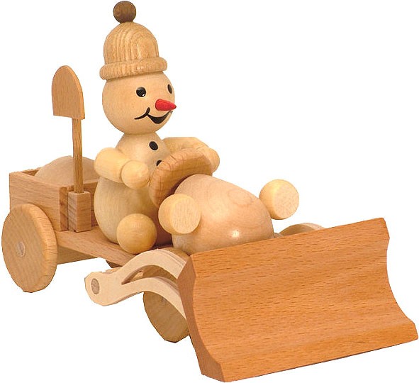 Drechslerei Volkmar Wagner Schneemann Junior - Schneepflug