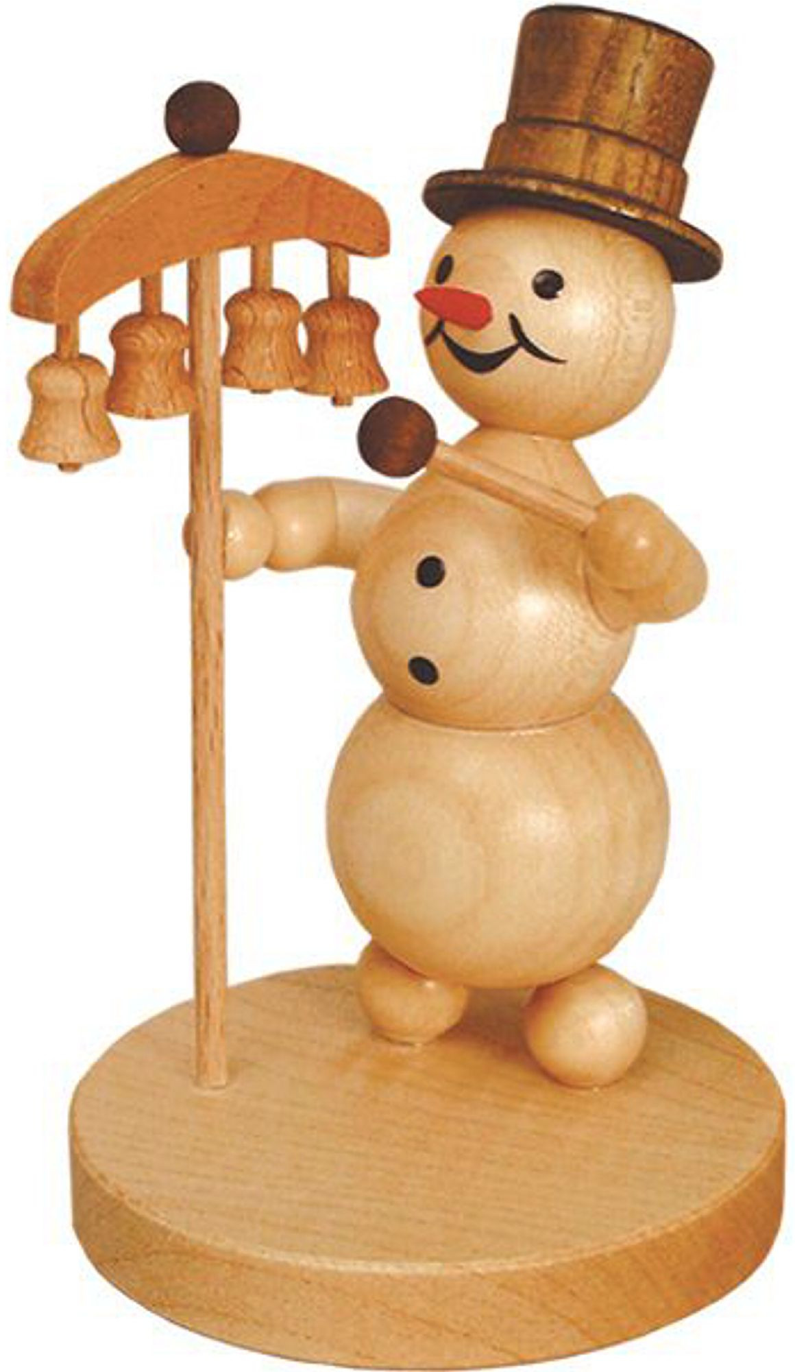 Drechslerei Volkmar Wagner Schneemannmusikant - Glockenspiel