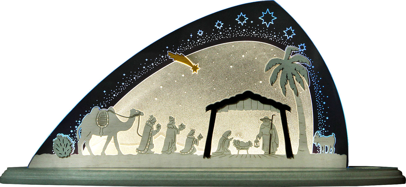 WEIGLA Motivleuchte Christi Geburt