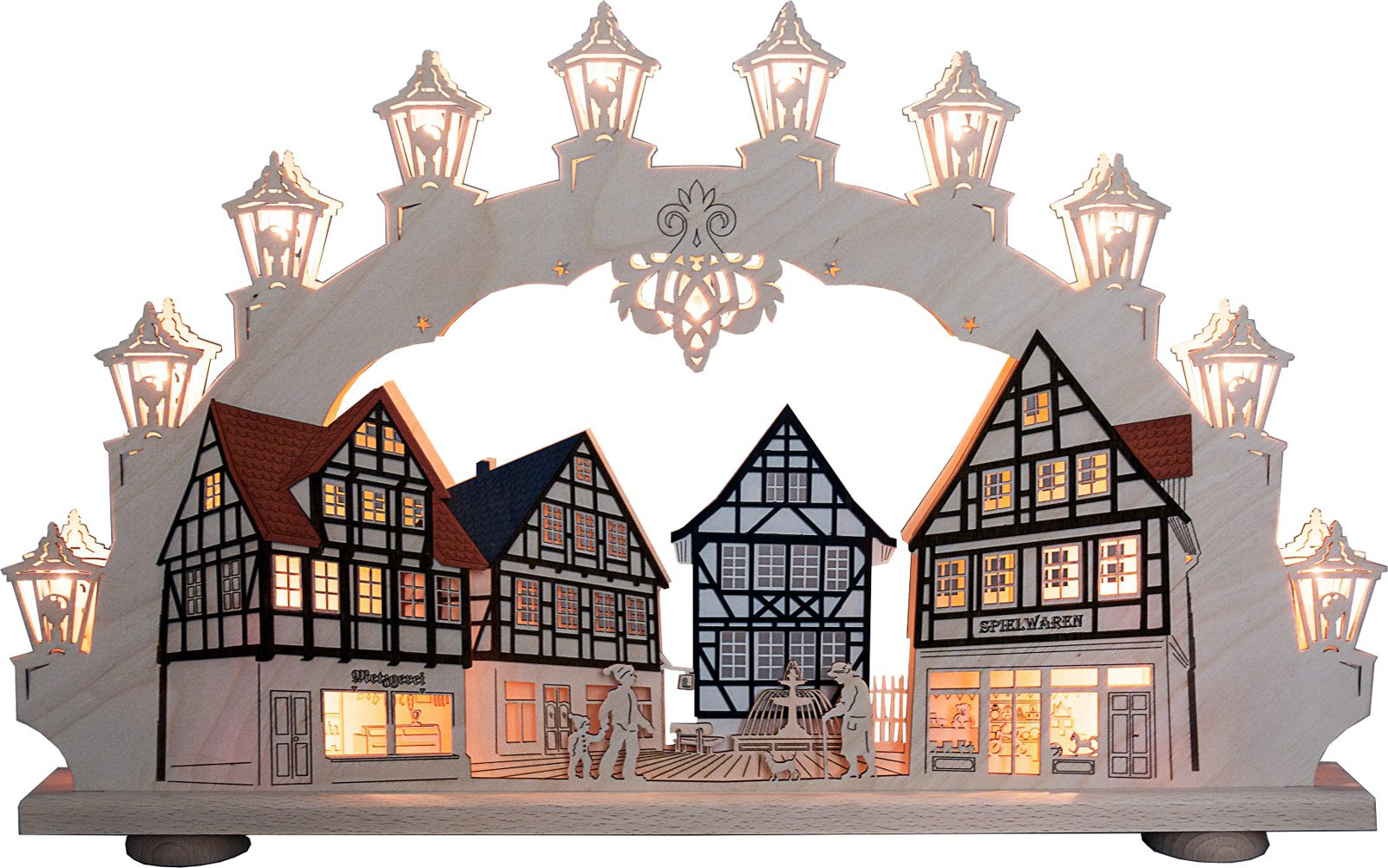Lichterbogen Altstadt, Motiv einseitig, 15 flg.