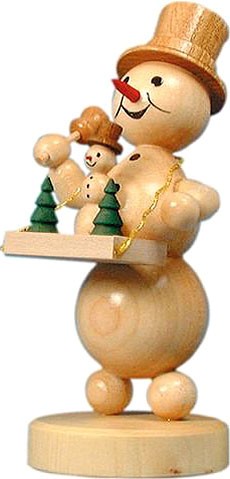 Drechslerei Volkmar Wagner Schneemann - Bauchladen