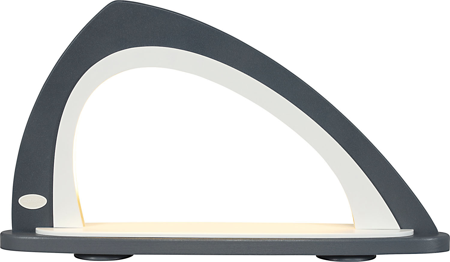 WEIGLA Leerbogen LED, asymmetrisch - grau/weiß