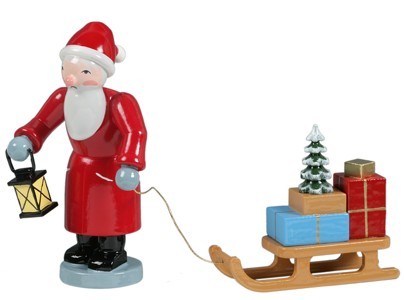 Ellmann Weihnachtsmann mit Schlitten
