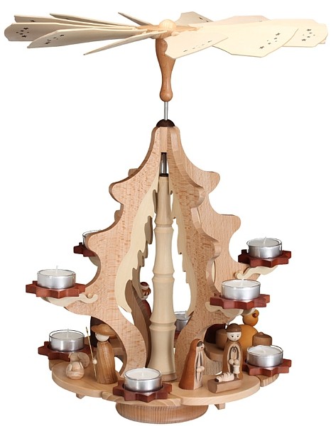 Zeidler Pyramide Weihnachtskranz, Christi Geburt
