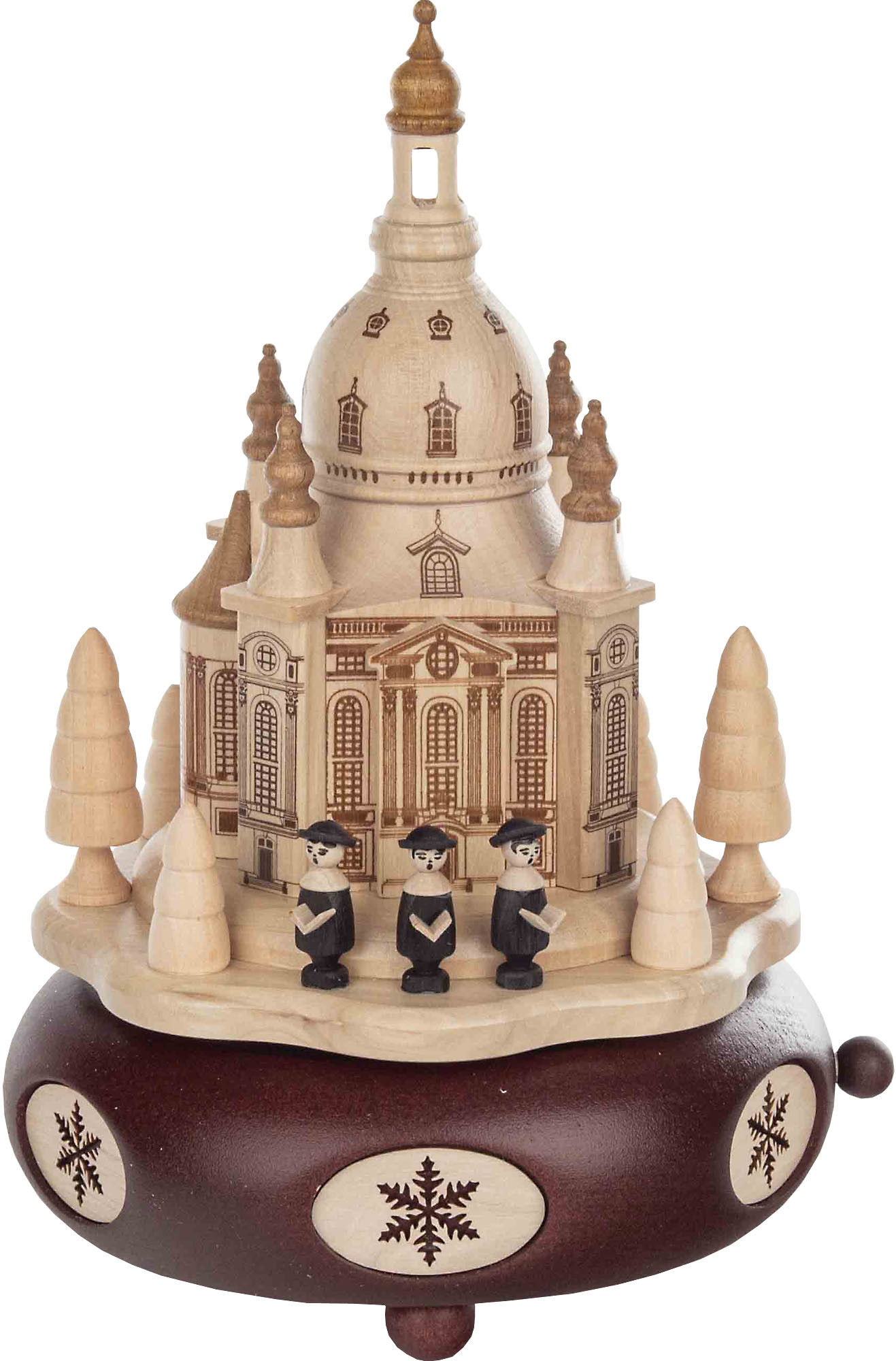 Zeidler Spieldose Dresdener Frauenkirche mit Sängern