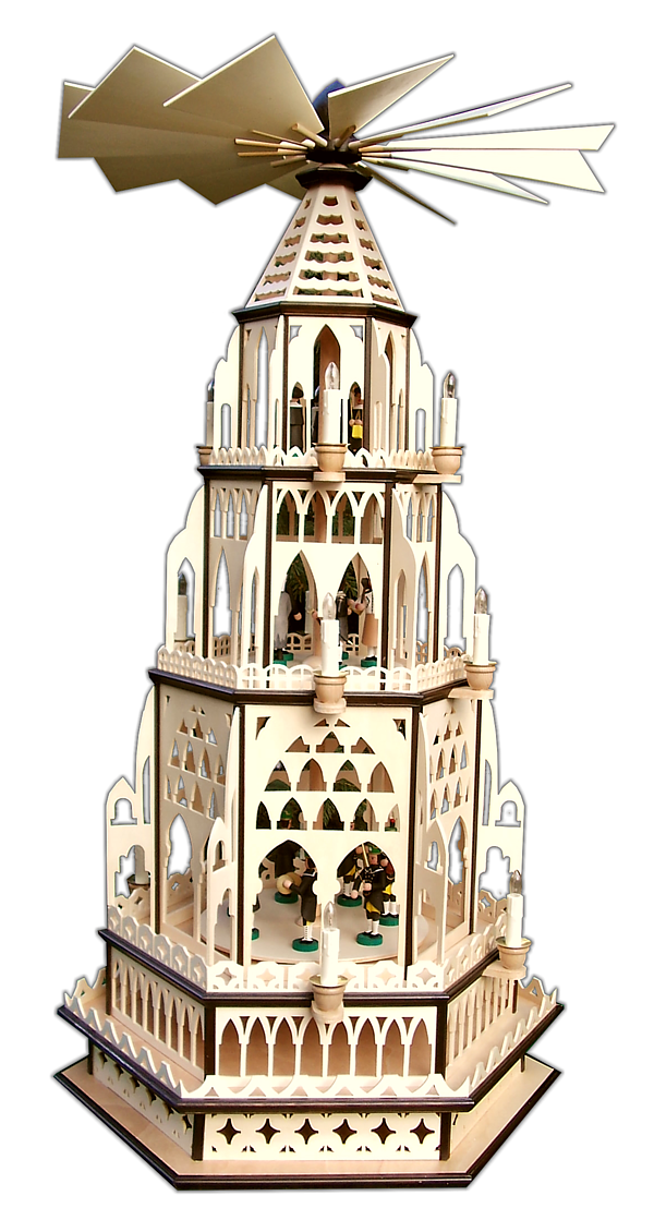 gothic Christmas pyramid gothic Christmas pyramid