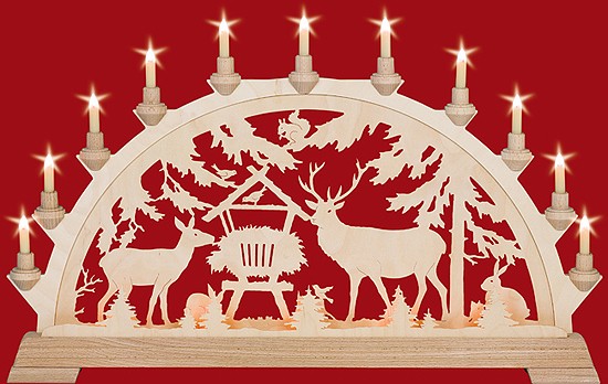 Taulin Schwibbogen Wildfütterung für 128,90 Taulin Schwibbogen Wildfütterung für 128,90