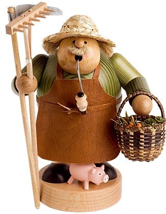 KWO Räuchermännchen Bauer - Die Dicken