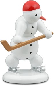 Ellmann Schneemann Eishockeyspieler
