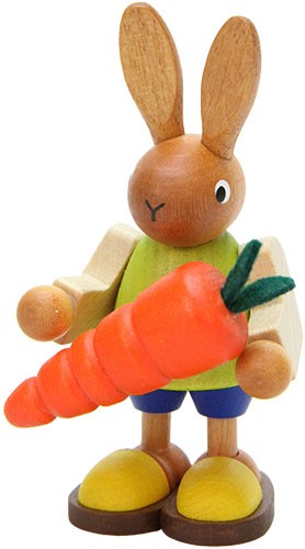 Christian Ulbricht Osterhase mit Karotte, klein