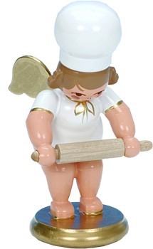 Baker Angel with Pastry roller Baker Angel with Pastry roller