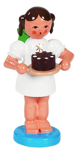 Richard Glässer Bäckerengel mit Schokotorte