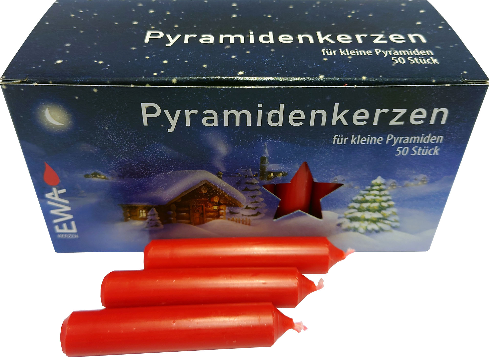 50 Pyramidenkerzen