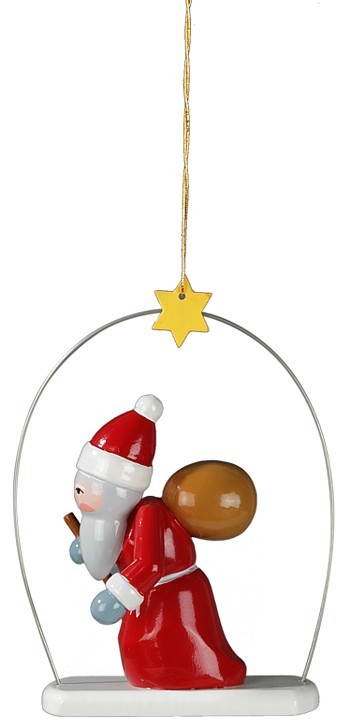 Ellmann Baumbehang Weihnachtsmann im Ring 3 teilig