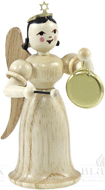Blank Langrockengel mit Gong, natur