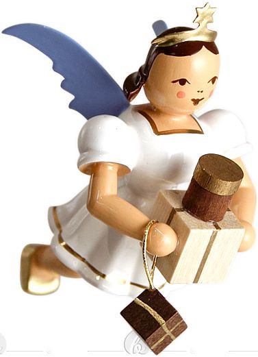 Blank Schwebeengel mit Geschenke, farbig