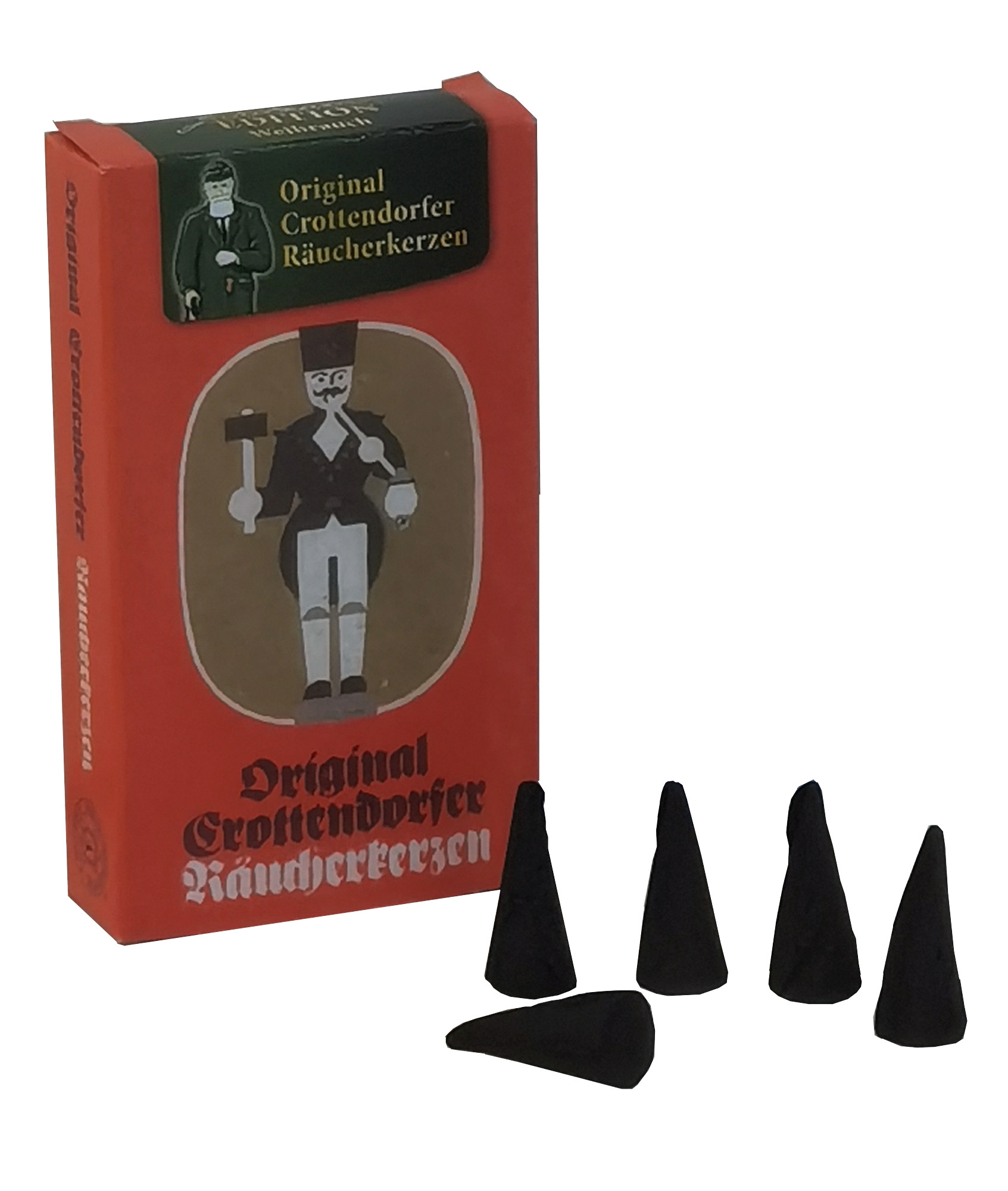 Crottendorfer Räucherkerzen Weihnachtlicher Weihrauch - Jubiläums Edition