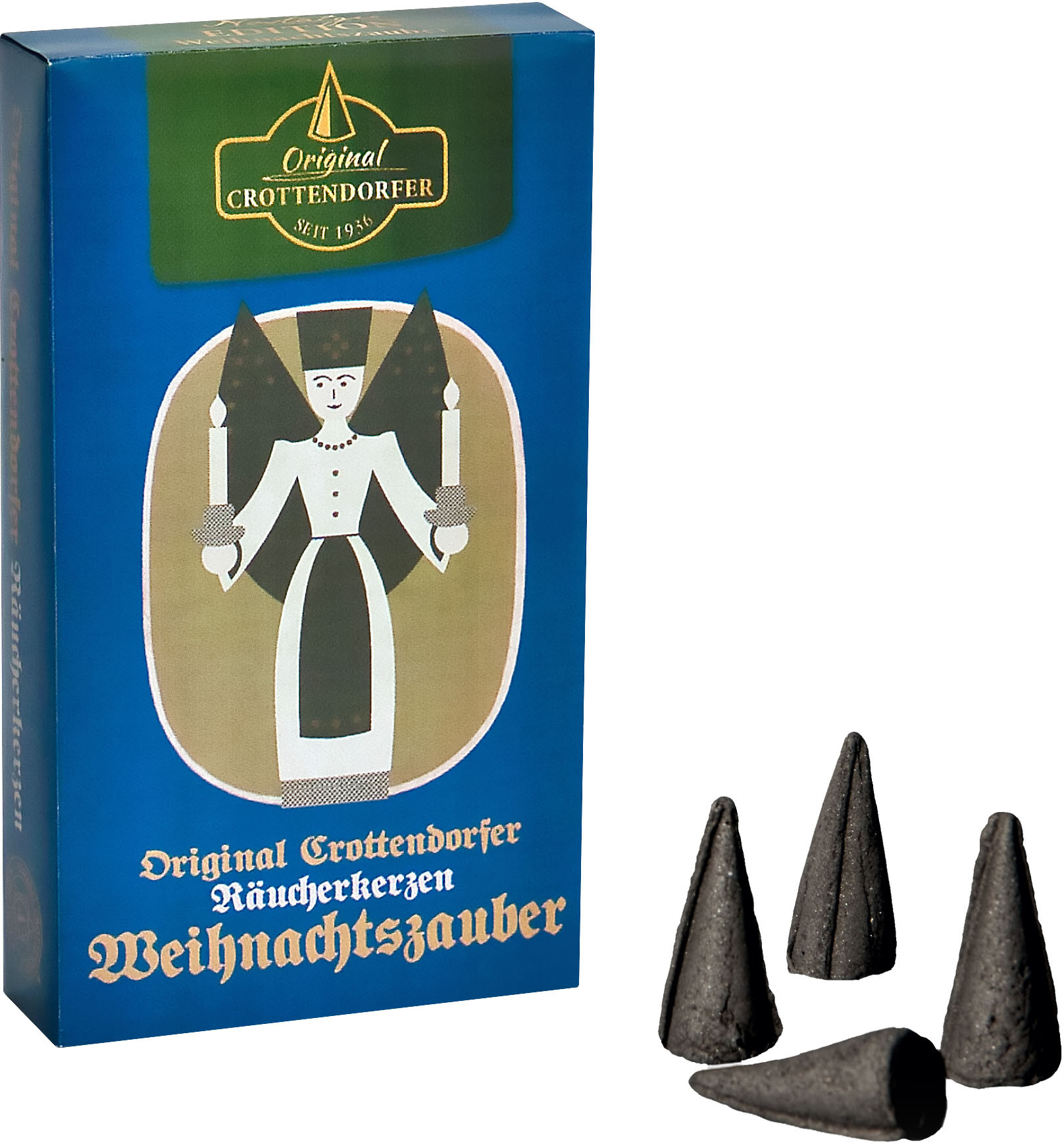 Crottendorfer Räucherkerzen Weihnachtszauber - Nostalgie-Edition