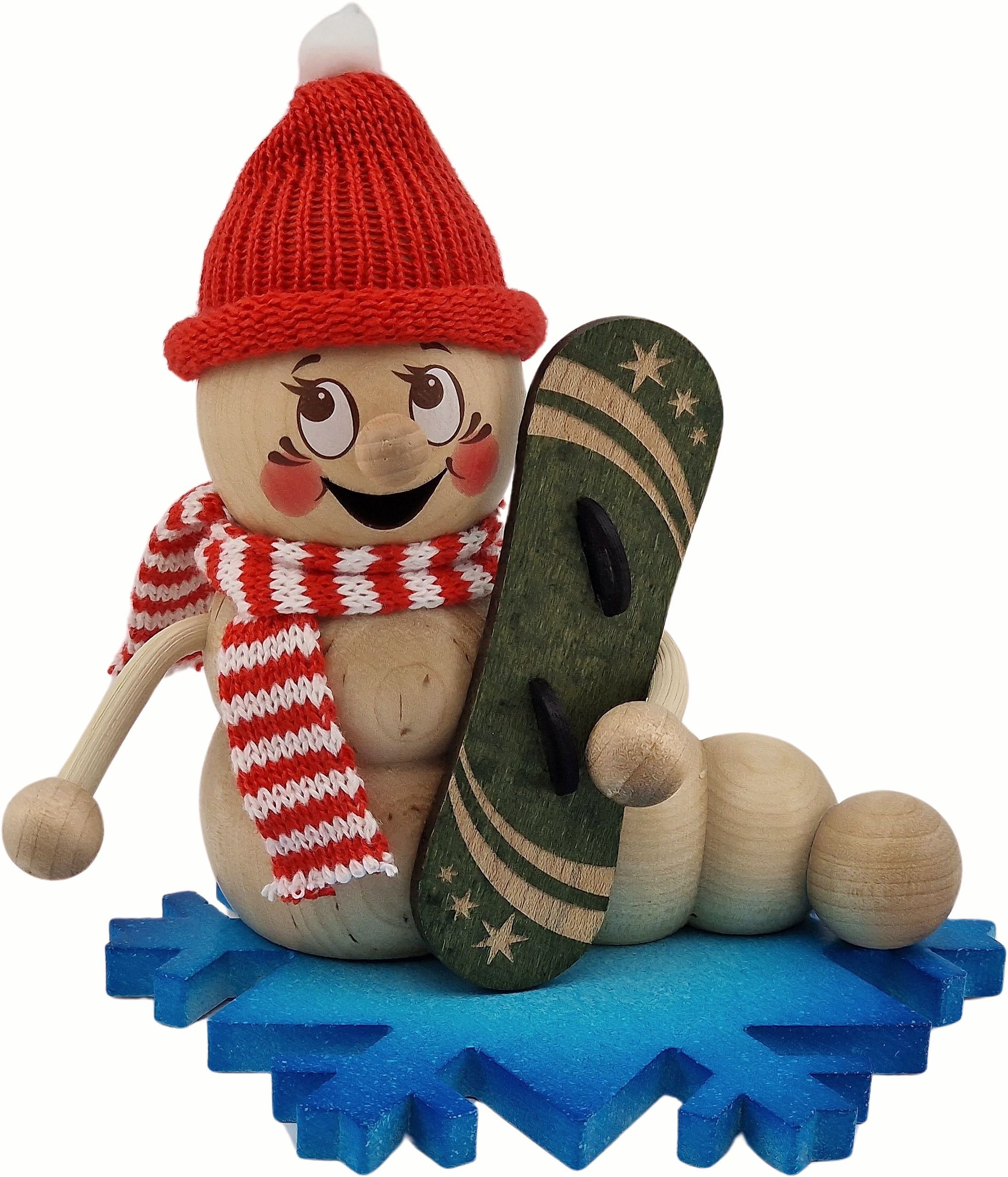 Drechslerei Kuhnert Rauchwurm Snowboard-Rudi
