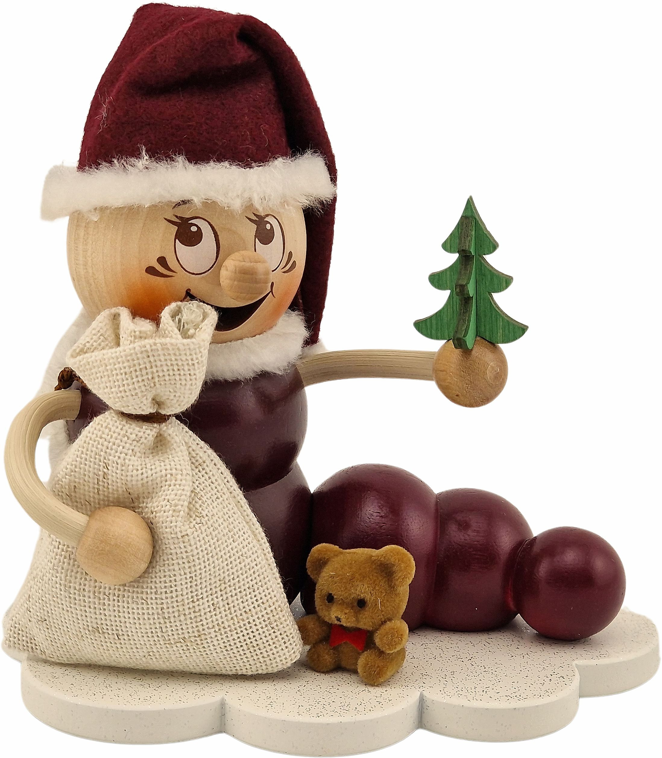 Drechslerei Kuhnert Rauchwurm Weihnachts-Rudi