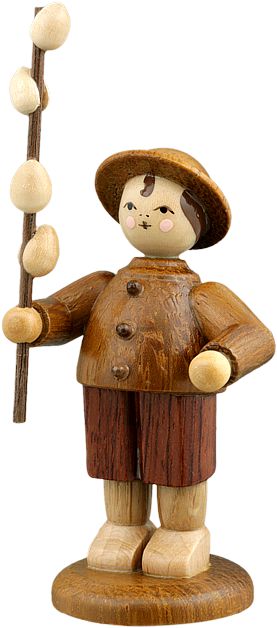Ellmann Blumenkind - Junge mit Weidenkätzchen, natur