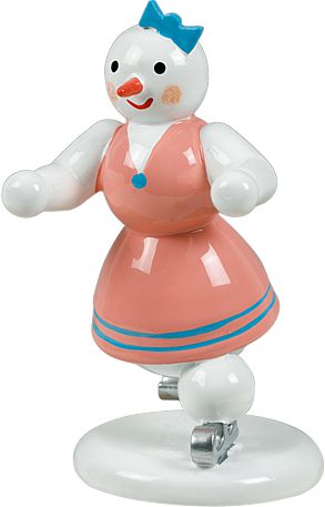 Ellmann Schneemann Eiskunstläuferin