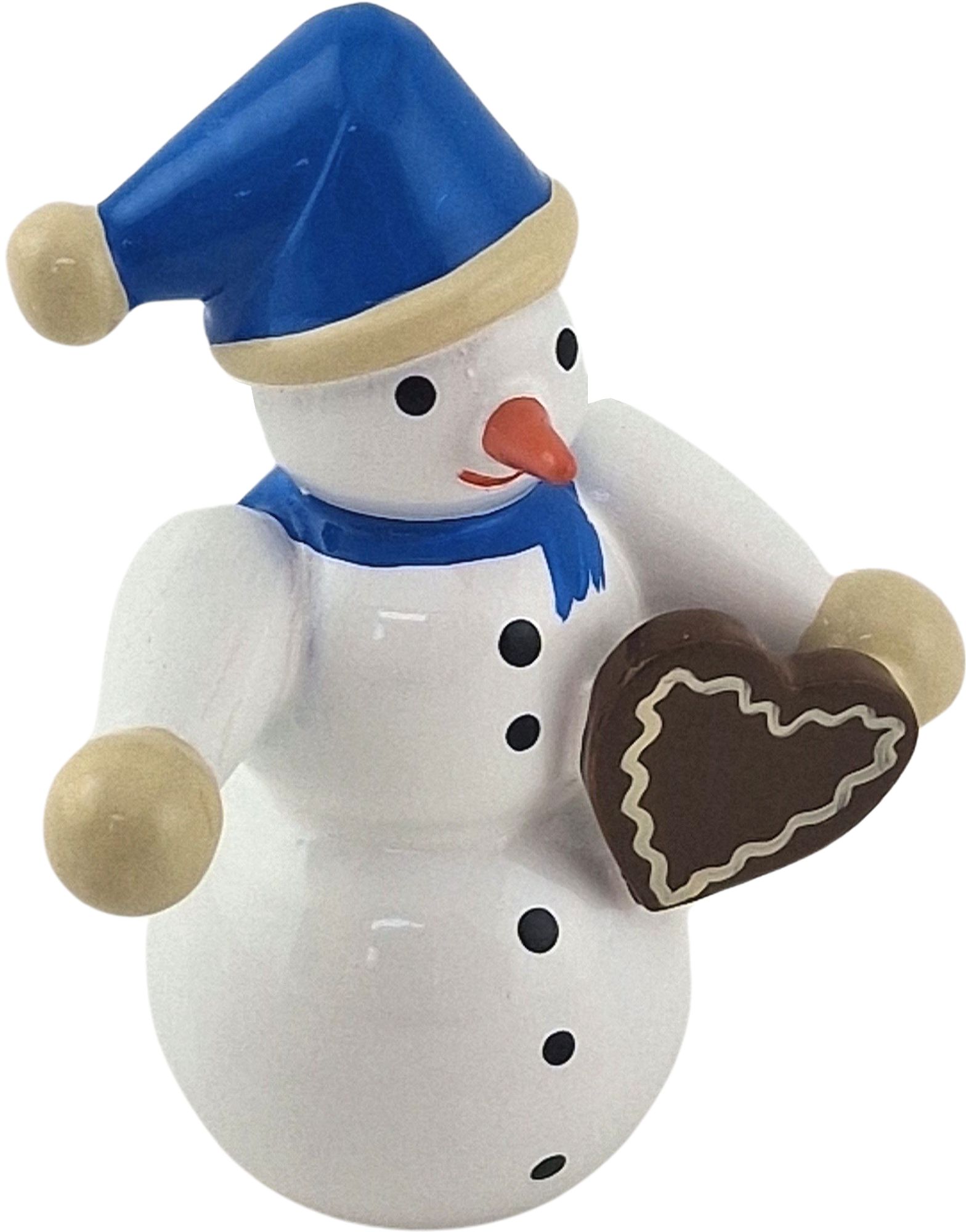 Ellmann Schneemann - mit Pfefferkuchenherz