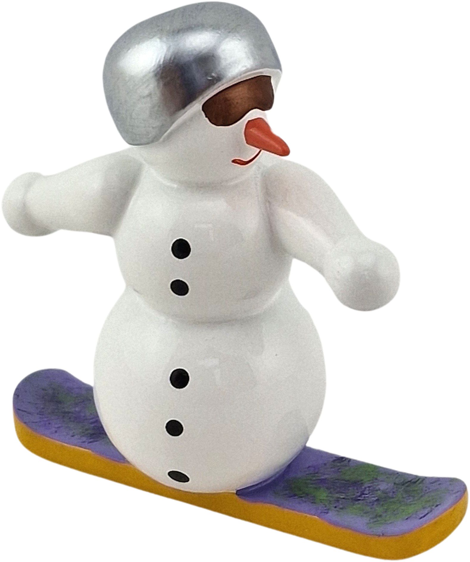 Ellmann Schneemann Snowboardfahrer