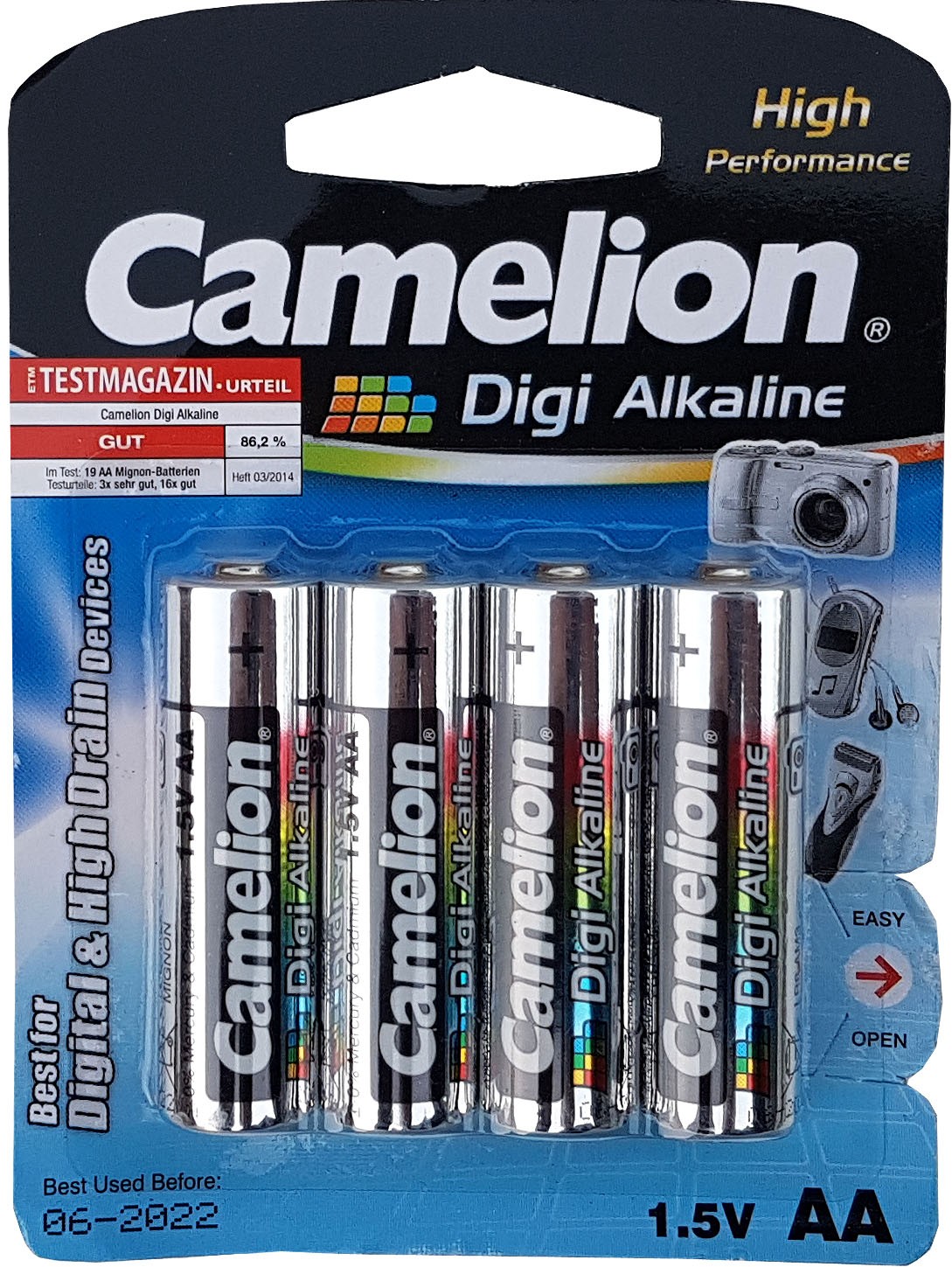 Camelion Diki Alkaline Batterien