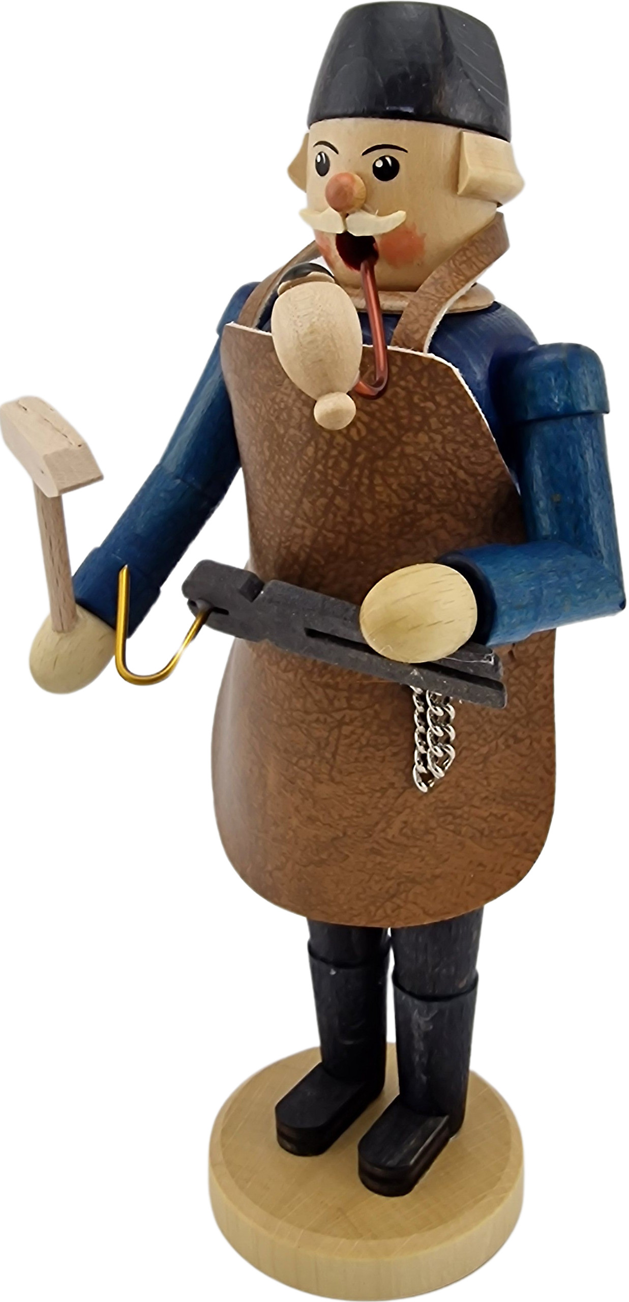 Hänel Räuchermann Schmied, 15 cm