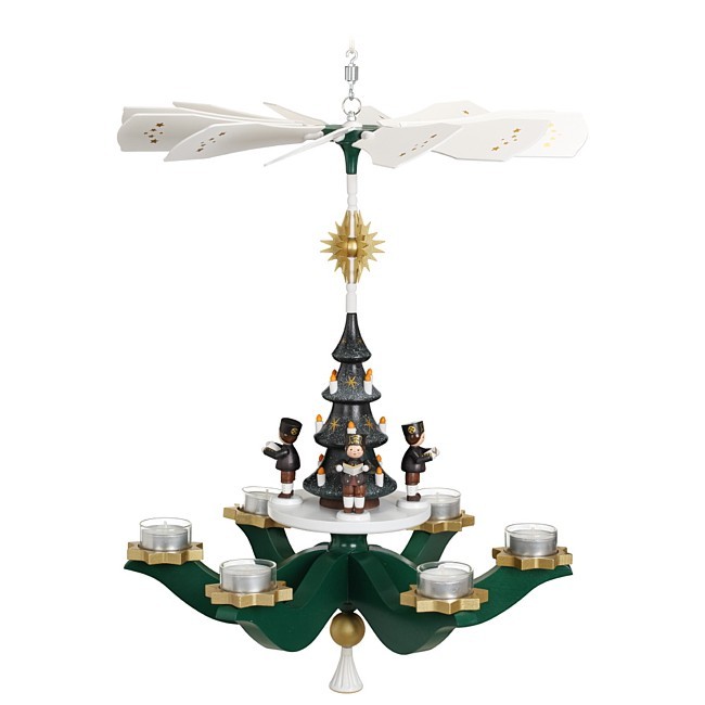 Zeidler Hängepyramide Bergmänner, grün, 6-armig für 369,90 €