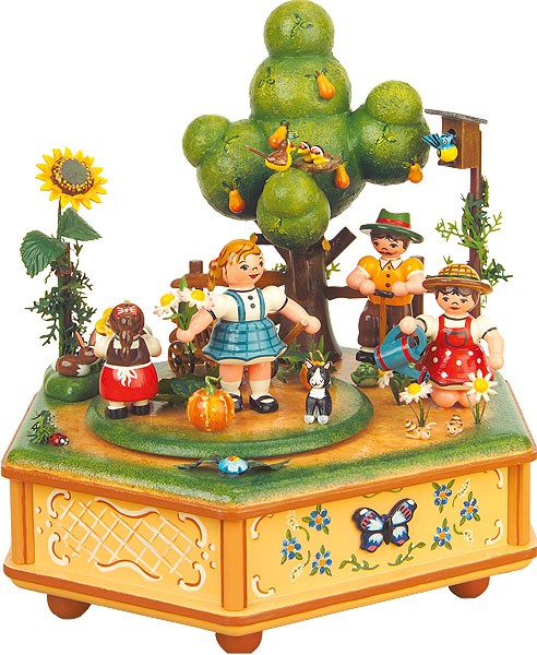 Hubrig Volkskunst Spieldose Unser kleiner Garten für 198,00