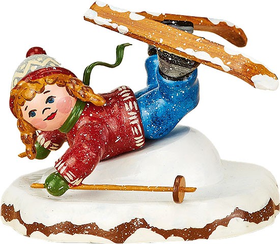 Hubrig Volkskunst Winterkinder - Bauchlandung