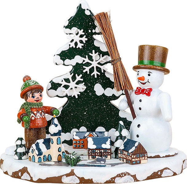 Hubrig Volkskunst Winterkinder - Im Winterland
