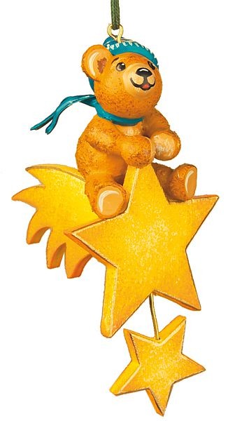 Hubrig Volkskunst Baumbehang Teddy, Sternenreiter