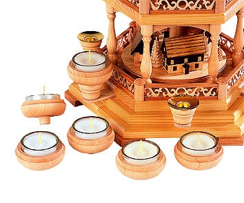 Kleinkunst Müller Kerzenhalteraufsatz für Teelichte