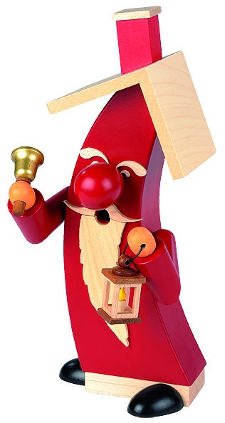 Räucherfigur Weihnachtsmann, modern