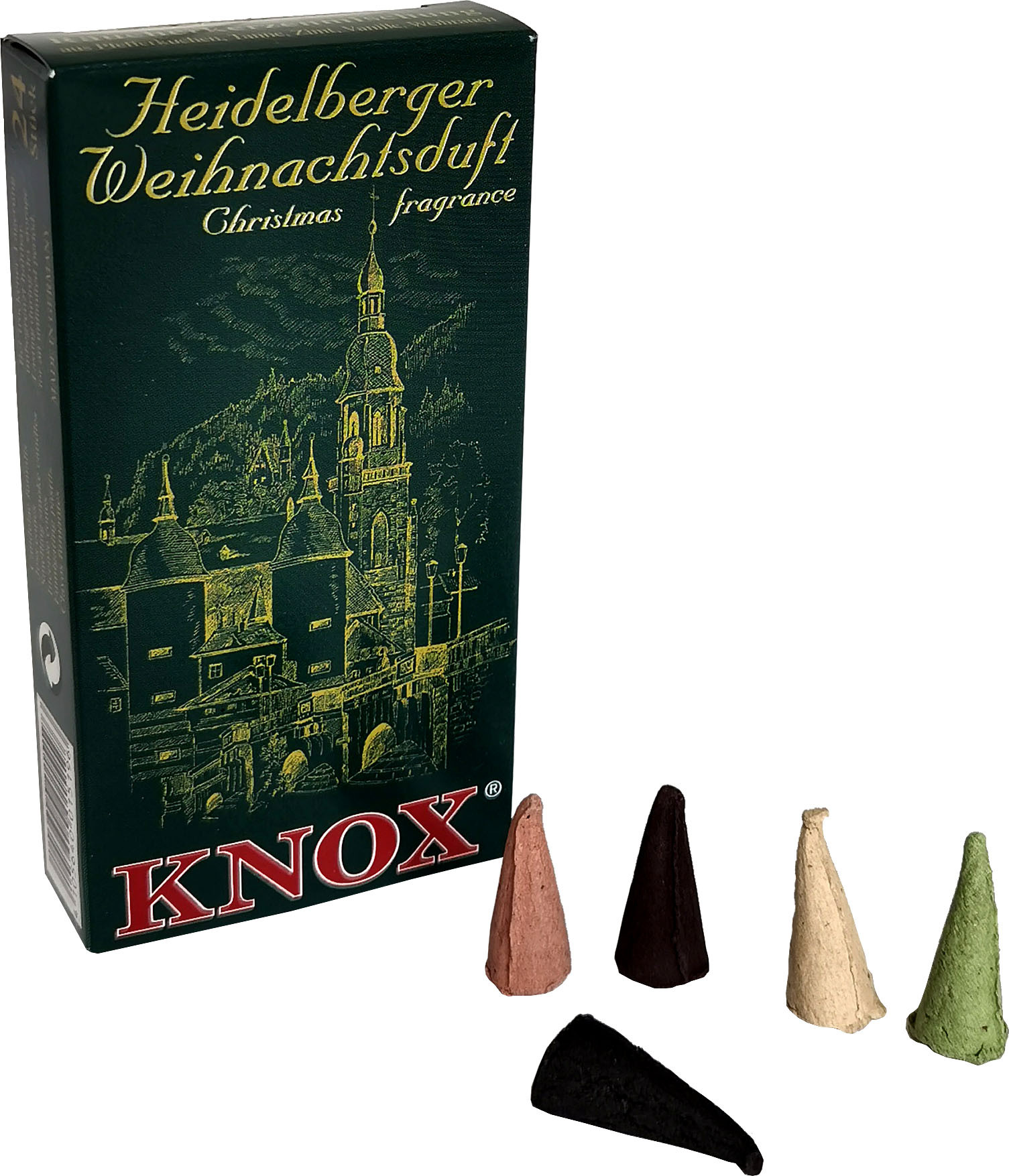 KNOX Räucherkerzen - Städteduft - Heidelberger Weihnachtsduft