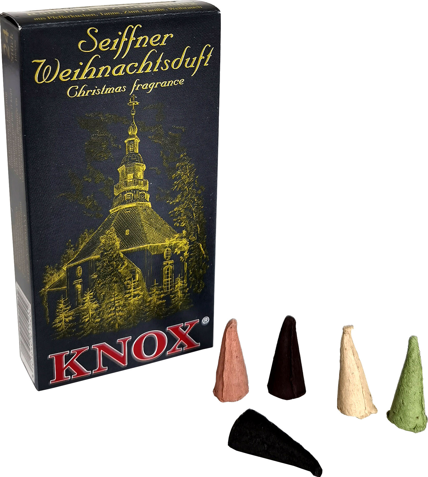 KNOX Räucherkerzen - Städteduft - Seiffner Weihnachtsduft