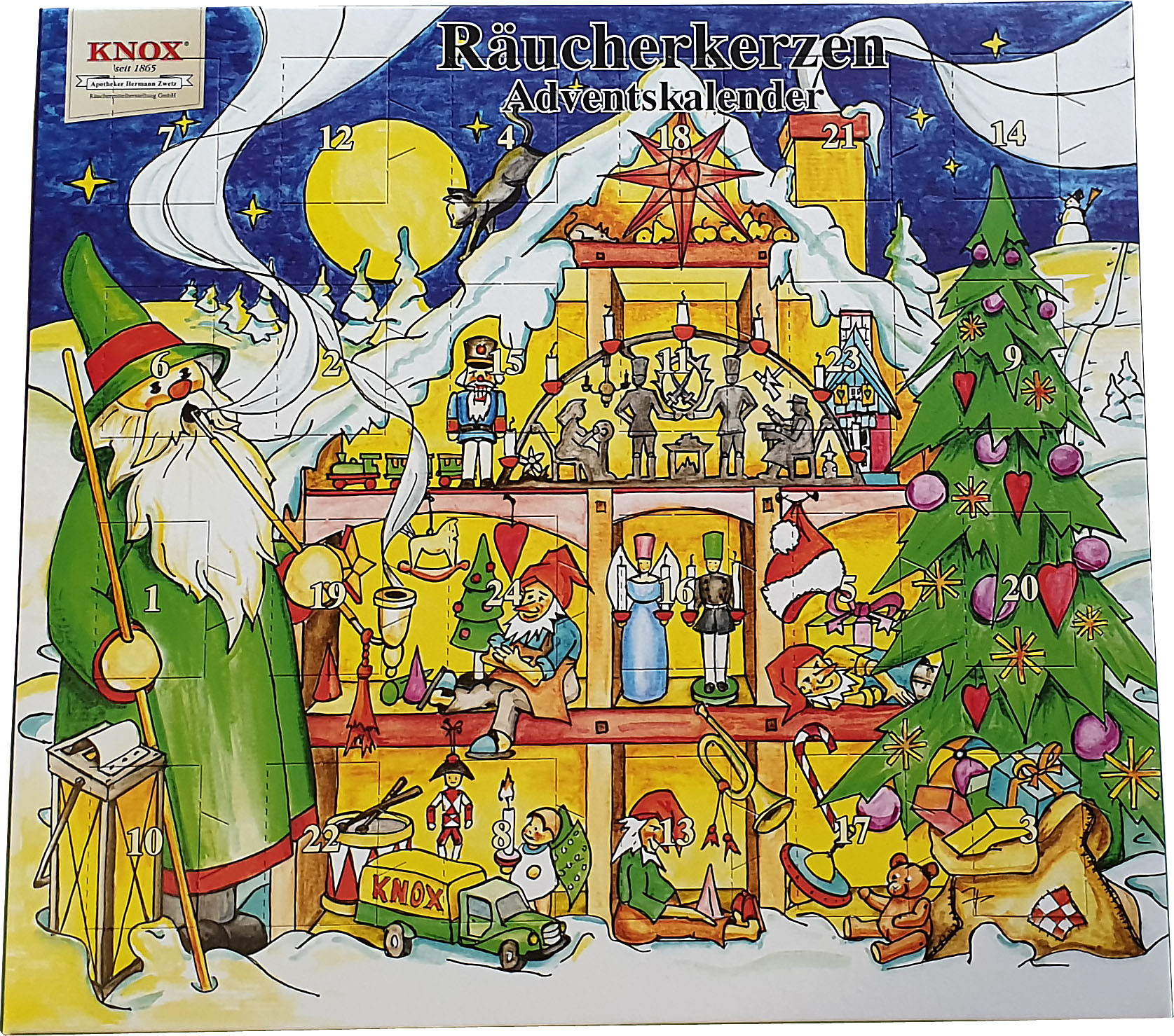 KNOX Räucherkerzen-Adventskalender 2020