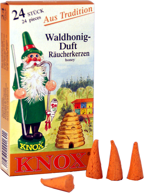 KNOX Räucherkerzen - Waldhonig