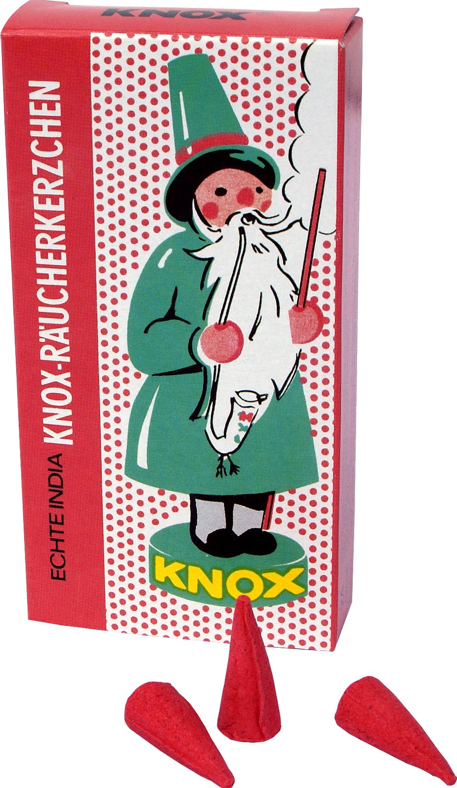 KNOX Räucherkerzen - Sandel - Ostalgie-Design